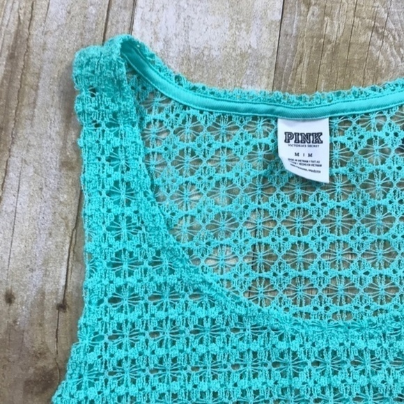 PINK Crocheted Tank - Picture 2 of 6